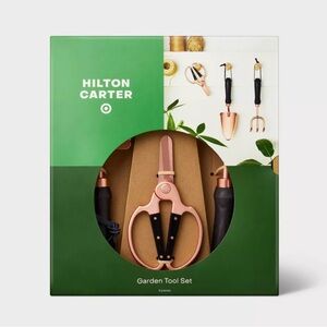 Hilton Carter Garden Tool Kit 3PC Set Shovel Pruner Cultivator Rust Resistant (T